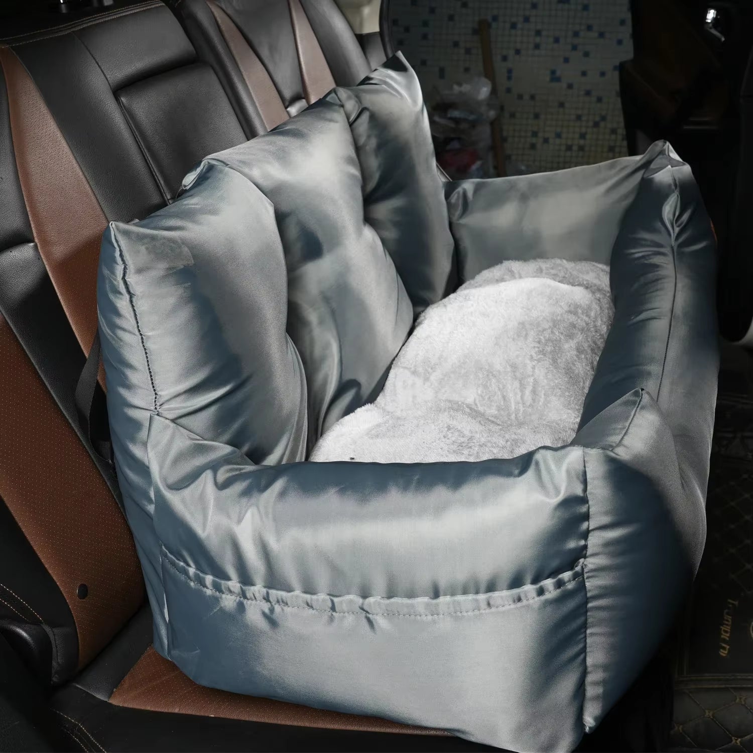 Travel Bolster Safety Large Dog Car Seat Bed for Cat Dog Beds Pet Carrier Bag Pet Backseat Cover Pet Seat Design Dog Products